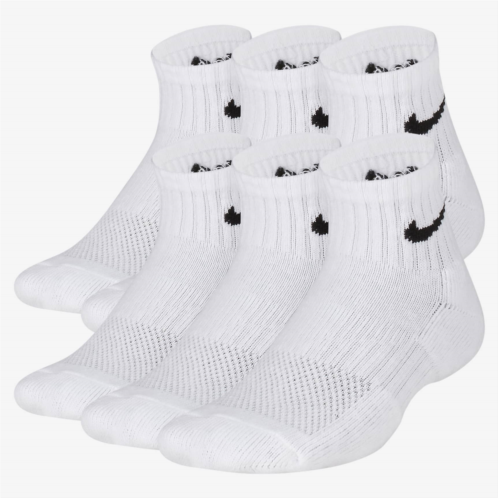 Nike Everyday Kids Cushioned Ankle Socks (6 Pairs)