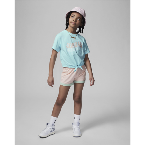 Nike Jordan Wave Icon Play Shorts Set Little Kids 2-Piece Set
