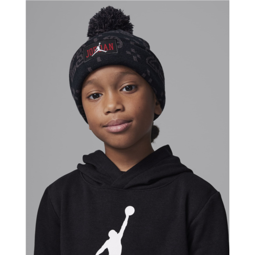 Nike Jordan Cuffed Pom Beanie Little Kids Hat