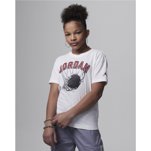 Nike Jordan Hoop Style Big Kids Graphic T-Shirt