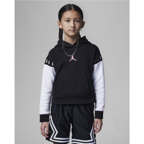 Nike Jordan Holiday Shine Glitter Pullover Hoodie Little Kids Hoodie