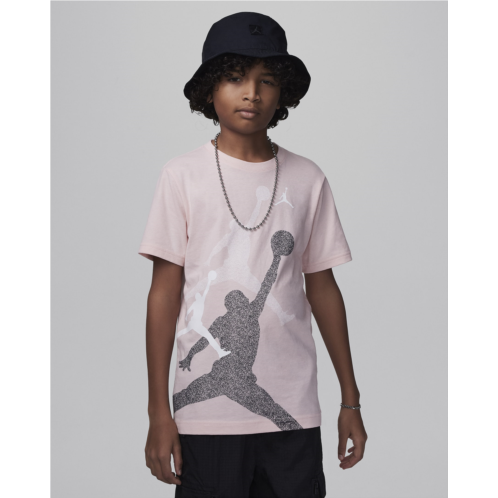 Nike Jordan Big Kids Gradient Stacked Jumpman T-Shirt