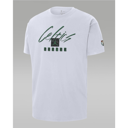 Nike Boston Celtics Courtside Statement Edition Mens Jordan NBA Max90 T-Shirt