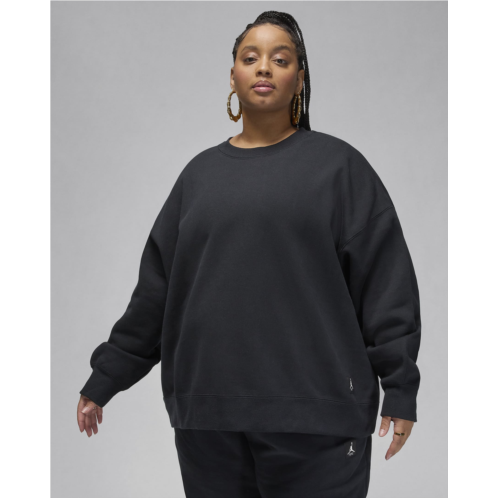 Nike Jordan Flight Fleece Womens Crewneck Sweatshirt (Plus Size)