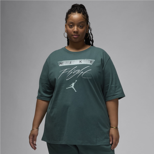 Nike Jordan Flight Heritage Womens Graphic T-Shirt (Plus Size)