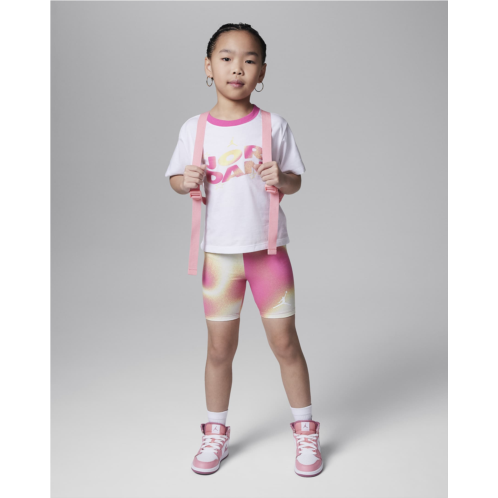 Nike Jordan Lemonade Stand Little Kids Shorts Set