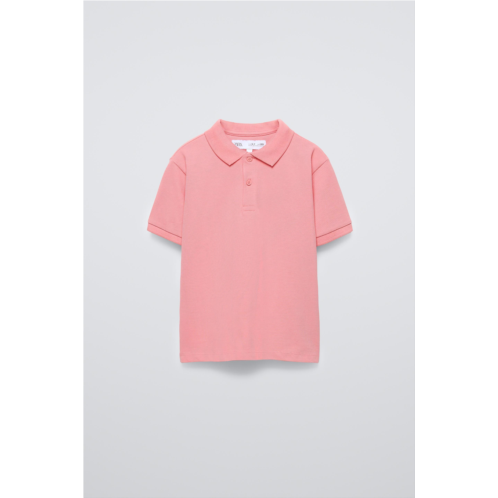 Zara PLAIN BASIC POLO SHIRT