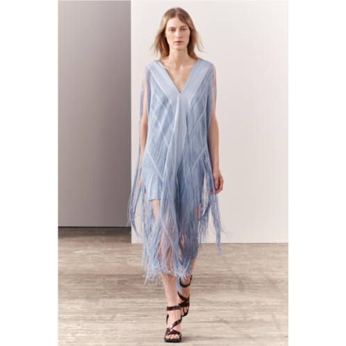 Zara FRINGED DRESS