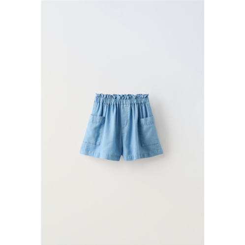 Zara FLOWY SHORTS WITH POCKETS