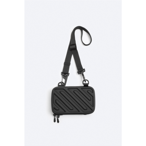 Zara RIGID CROSSBODY BAG