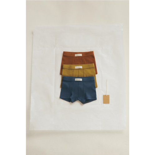 Zara TIMELESZ PACK OF THREE PAIRS OF COTTON BOXERS
