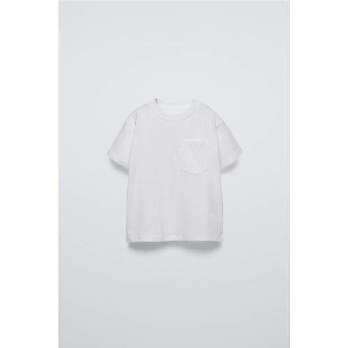 Zara PLAIN POCKET T-SHIRT