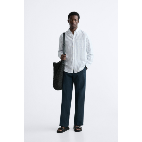 Zara LINEN - COTTON SHIRT