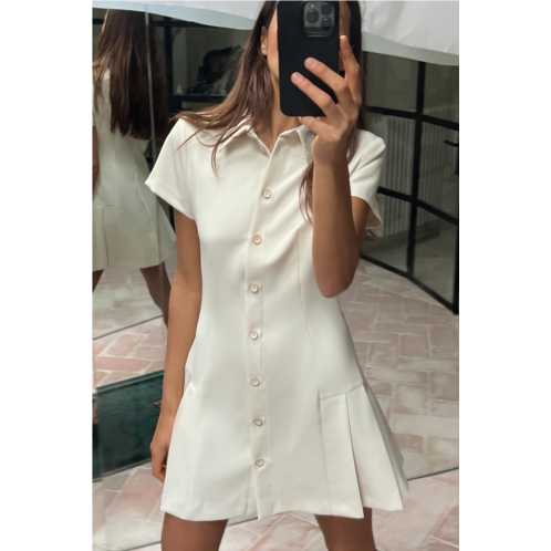 Zara MINI SHIRT DRESS