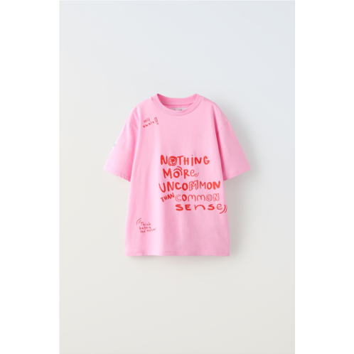 Zara TEXT T-SHIRT