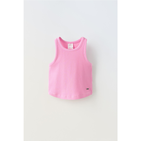 Zara RIB RACERBACK TOP