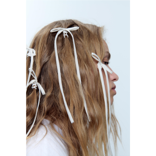 Zara PACK OF BOW HAIR ELASTICS