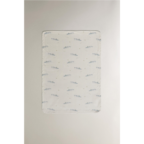 Zara CHILDRENS LE PETIT PRINCE FLEECE BLANKET