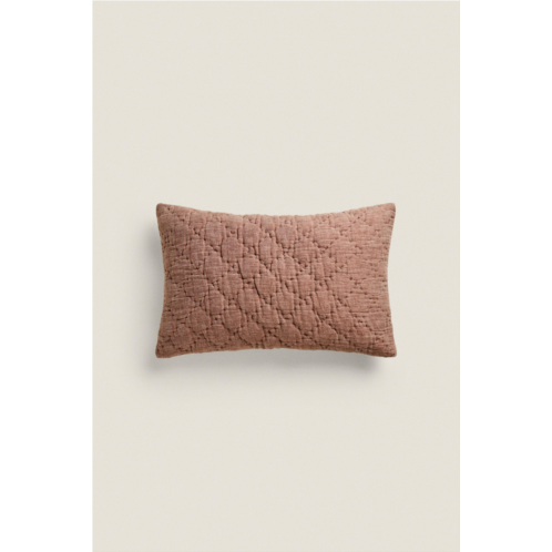 Zara DIAMOND QUILTED THROW PILLOW COVER