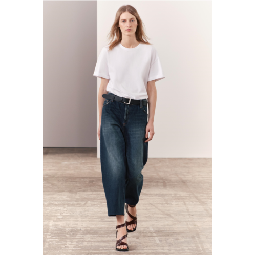Zara RELAXED FIT MID WAIST ZW JEANS