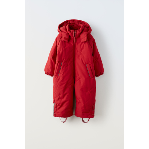 Zara WATER REPELLENT AND WIND PROTECTION PADDED SNOW SUIT SKI COLLECTION