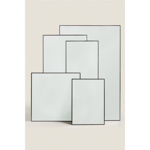 Zara WALL MIRROR WITH METAL FRAME