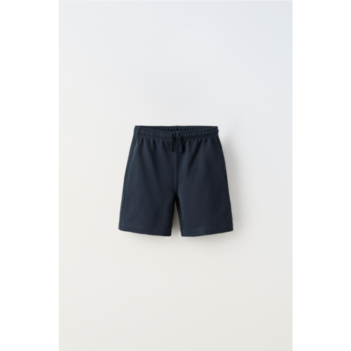 Zara PLAIN PLUSH SHORTS