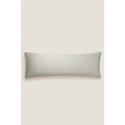 Zara WASHED LINEN THROW PILLOW COVER