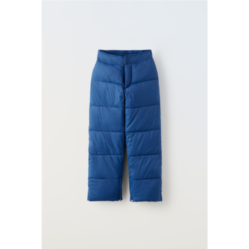 Zara QUILTED PANTS SNOW COLLECTION