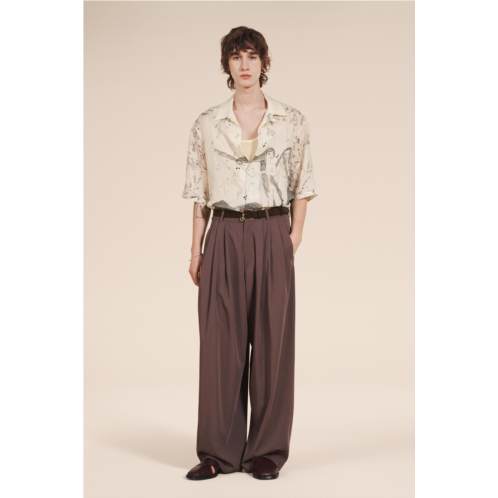 Zara PLEATED WIDE LEG PANTS LIMITED EDITION