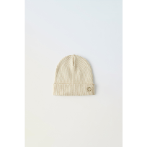 Zara RIBBED COTTON HAT