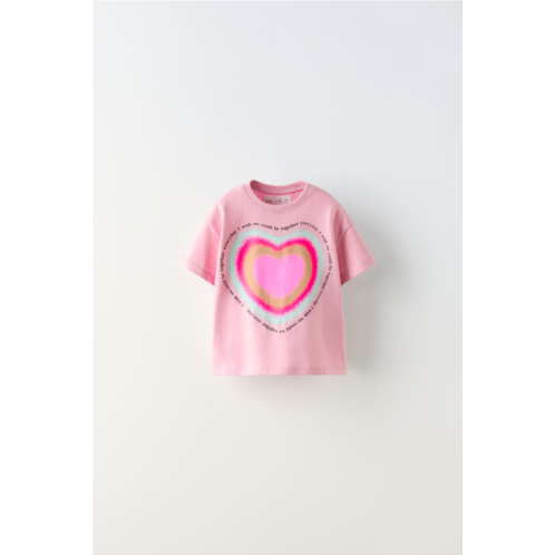 Zara TEXT PRINT T-SHIRT