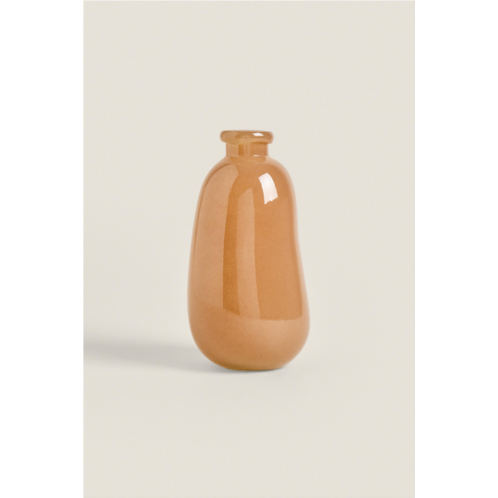 Zara ORANGE GLASS VASE