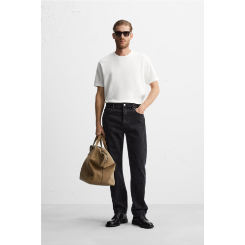 Zara BASIC KNIT T-SHIRT