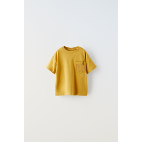 Zara MESH POCKET T-SHIRT