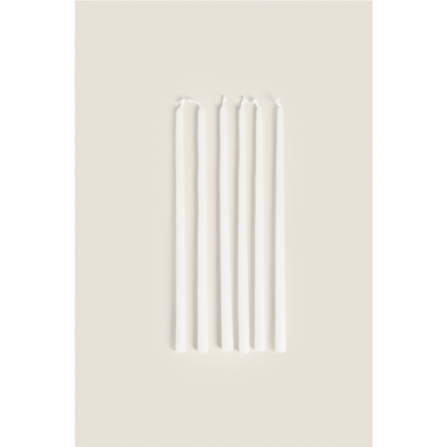 Zara LONG DINNER CANDLE (PACK OF 6)