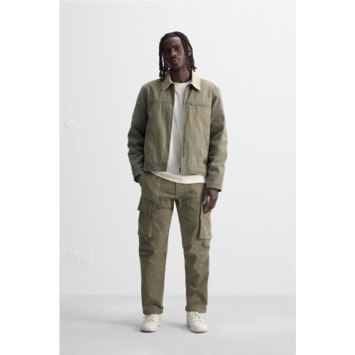 Zara RELAXED FIT CARGO PANTS