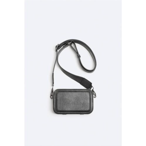 Zara RIGID MINI CROSSBODY BAG