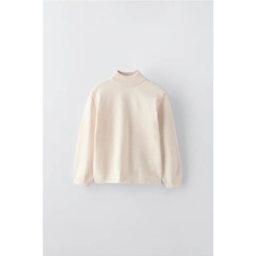 Zara BASIC KNIT SWEATER