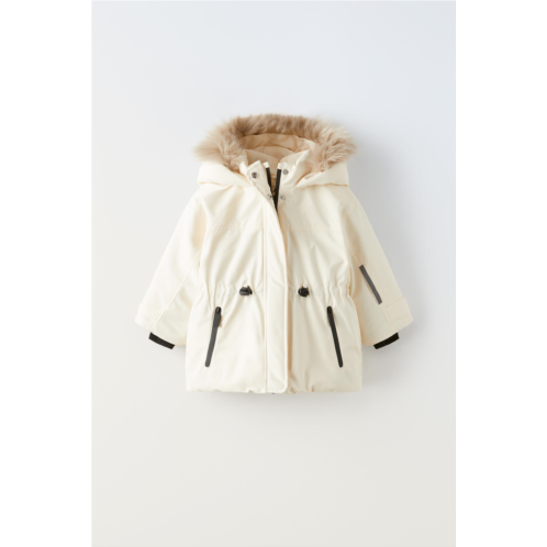 Zara WATER REPELLENT AND WIND PROTECTION ADJUSTABLE JACKET SKI COLLECTION