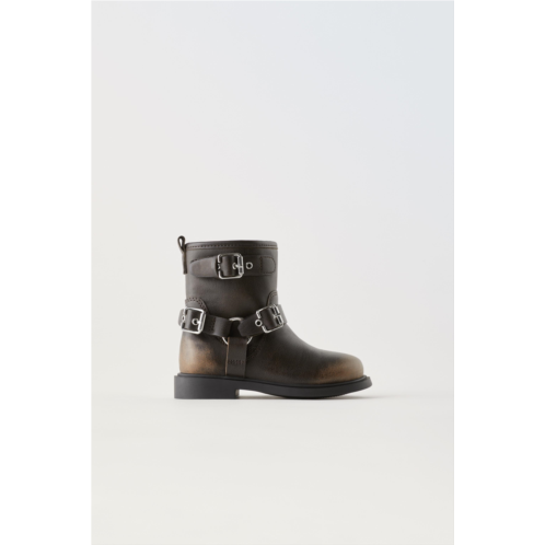 Zara BIKER BOOTS