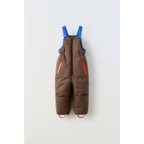Zara WATER REPELLENT AND WIND RESISTANCE SNOW OVERALLS SKI COLLECTION