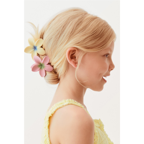 Zara TWO-PACK OF FLOWER HAIR CLIPS