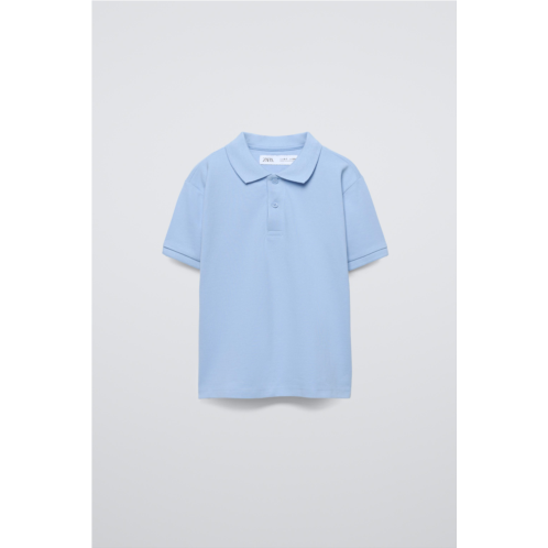 Zara PLAIN BASIC POLO SHIRT