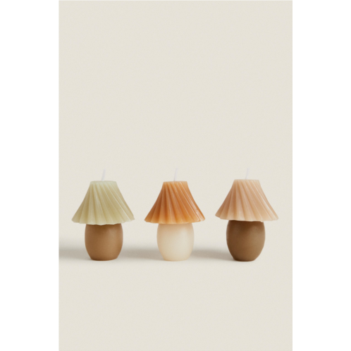 Zara COLORED CANDLES (PACK OF 3)