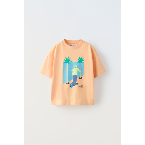 Zara SKATER T-SHIRT