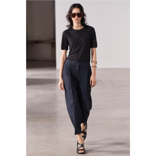Zara PLEATED PANTS ZW COLLECTION