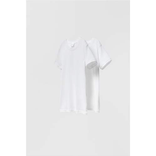 Zara 6-14 YEARS/ TWO-PACK OF BASIC T-SHIRTS