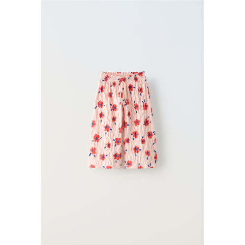 Zara FLORAL CULOTTES