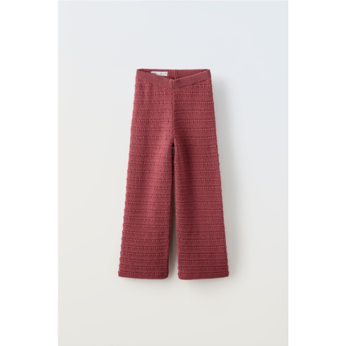 Zara OPEN KNIT PANTS